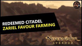 Redeemed Citadel | Zariel Favour Farming (Neverwinter)