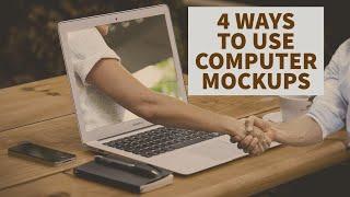 4 DIFFERENT WAYS TO USE COMPUTER MOCKUP ANIMATION IN POWERPOINT