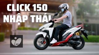 Trên tay Honda Click 150 cc nhập Thái Lan