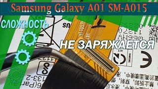 Почему Samsung Galaxy A01 SM-A015 не заряжается