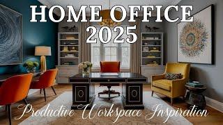 Best Home Office Design Ideas 2025 | Stylish & Productive Workspace Inspiration