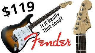 The Cheapest Fender Stratocaster on Amazon
