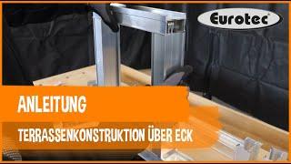 Anleitung: Terrassenkonstruktion über Eck