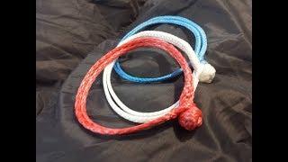 Button Knot Soft Shackle D.I.Y. How To  #evoloop