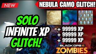 BO6 GLITCH - NEW SOLO UNLIMITED XP GLITCH AFTER PATCH (INSANE NEBULA CAMO GLITCH) BO6 ZOMBIES GLITCH