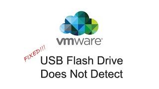 How To Fix USB Flash Drive Does Not Detect (not recognized) In VMware Workstation