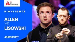 GREAT WIN!  | Mark Allen vs Jack Lisowski | 2024 UK Championship Highlights