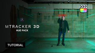 mTracker 3D HUD Pack Tutorial — Designing and tracking impressive HUD compositions — MotionVFX
