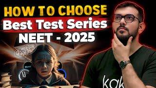 How to Choose Best Test Series in NEET 2025 #neet2025