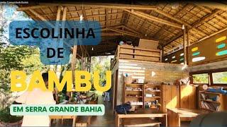 Escola de bambu Comunidade Baobá - Bahia