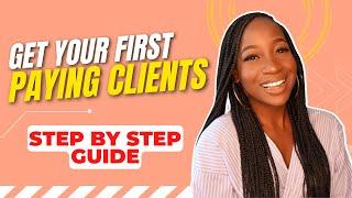 How to get coaching clients | How to get your first paying coaching clients (5 SIMPLE STEPS!)