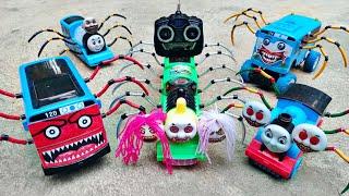 Upgrade Kereta Percy Devil Spider, RC Tayo Bus Oleng Laba-laba, Kereta Api Thomas and Friends