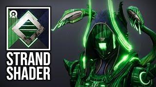 NEW Strand Shader Is CRAZY! Unique Animated Effect! - Destiny 2 The Final Shape
