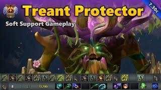 Treant Protector 4 Support - Immortal | Dota 2 7.30c