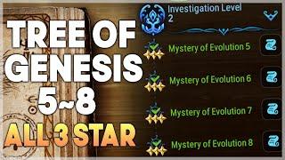 TREE OF GENESIS 5~8 (ALL 3STAR) - Epic Seven