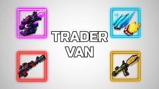 TRADER'S VAN REVIEW, EXPENSIVE WEAPONS - PIXEL GUN 3D