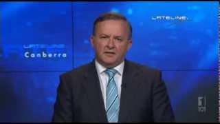 Anthony Albanese on Lateline