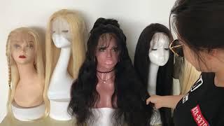 150% Density Wigs Ft. 130% Density Wigs in Both Natural Black And 613 1B 613