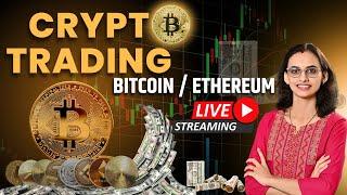 CRYPTO LIVE TRADING || 13 DEC || BITCOIN / ETHEREUM #cryptotrading #cryptolive #bitcoin