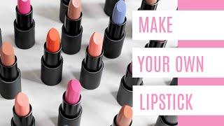 How To Make Your Own Custom Lipstick ~ The Lip Lounge ~ Living Dolls Inc