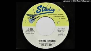 Lois Williams - From Miss To Mistake (Starday 886)