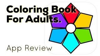 Coloring Book For Adults. App Review