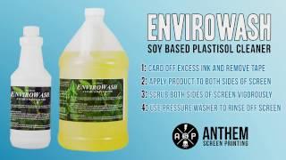 EnviroWash - Soy Based Plastisol Ink Cleaner