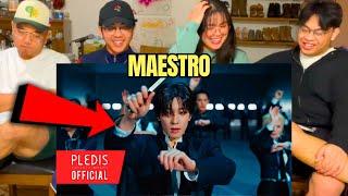 FIRST TIME REACTING TO SEVENTEEN (세븐틴) 'MAESTRO' Official MV AMERICAN REACTION!