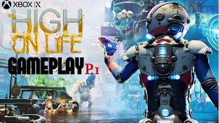 High on Life 4K Gameplay Part 1 | Xbox Series X | Next-gen gameplay