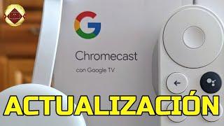 Cómo actualizar sistema del Chromecast Google TV System Update Mayo 2024 Mejorar rendimiento errores