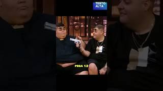 MAUMAUZK  e GORDÃO DA XJ escondendo arm4s nas tetas com  DANILO GENTILI NO THE NOITE #humor 