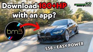 Downloading Horsepower With An App! G80 BMW M3 POV Dragy Runs & Exhaust Clips [RB G80 EP. 1]