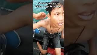 VIRAL‼️AKSI HEROIK TNI ANGKATAN LAUT SELAMATKAN BOCAH BERENANG DITENGAH LAUT LEPAS‼️#Shorts #tnial