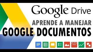 Google Docs español - Como utilizar Google Documentos