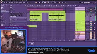 #16 - EN ESPAÑOL - TISZY - Produciendo - Mezclando - En Vivo en Live (ABLETON LIVE 12)