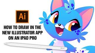 Tutorial: Drawing in the Illustrator app on an Ipad Pro