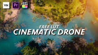 Free Cinematic Drone Lut | Free VN Luts Pack | Color grading with luts on mobile (VN Video Editor)