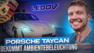 Porsche Taycan bekommt eine Ambientebeleuchtung