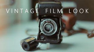 How To Get The Vintage Film Look On Lumix GH5 & GH6 Cameras | Premier Pro Tutorial