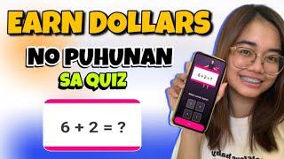 You can EARN DOLLARS No Puhunan Needed : Answer MATH QUIZES