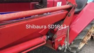 Shibaura SD1843 Японский трактор - kotamoto.ru