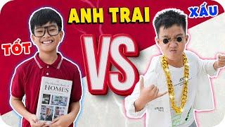 Hoán Đổi Anh Trai Tốt Vs Anh Trai Xấu | Min Min TV Minh Khoa