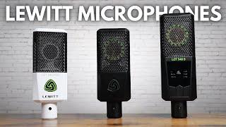 Lewitt Microphones are GREAT VALUE!! // Lewitt LCT 240 Pro, Lewitt LCT 440 Pure & Lewitt LCT 540 S