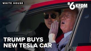 Trump pledges to buy Tesla as 'radical left' boycott Musk's company, stocks tank