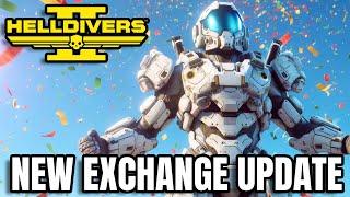 WOW! Helldivers 2 Dev Reveals NEW Future UPDATE! - Exchange System and more!