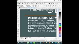 How to Make Printable file in #coreldraw #graphicdesign #design #printing