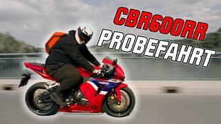 PROBEFAHRT - 2024 Honda CBR600RR  ERSTE FAHRT #cbr600rr