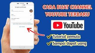 Cara membuat channel youtube dan dapat uang di android terbaru ( cara buat channel youtube 2023 )