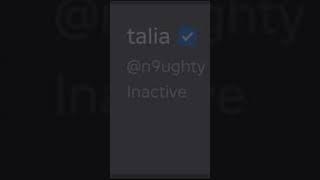 Does anyone know how Talia’s main account got deleted?