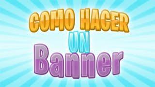 Como hacer un Banner Facil y Sencillo en Photoshop cs6 2020